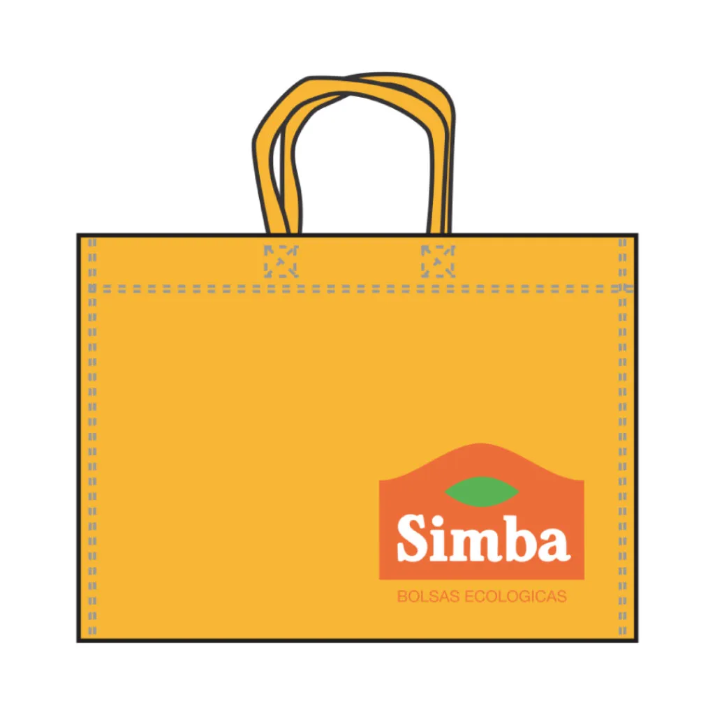 Bolsa 55x40x10 - Diseño en tonos oscuros y detalles